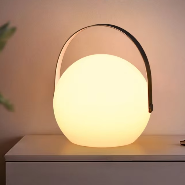LUMINA GLOW – Portable Ambient Night Lamp with RGB Dimming
