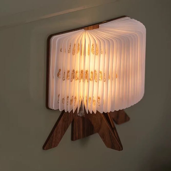 Folding Chinese-Style Nightlight – Elegant & Portable Design