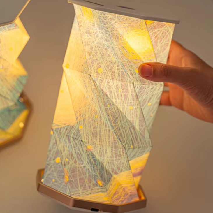 Origami Folding Paper Lamp