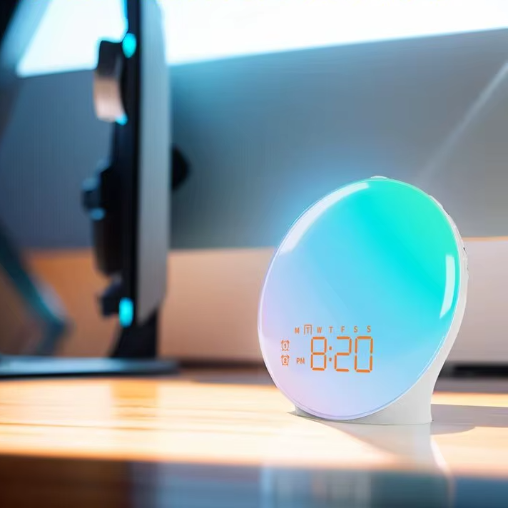 LUMINA RISE – Smart Sunrise Alarm & Ambient Glow Clock