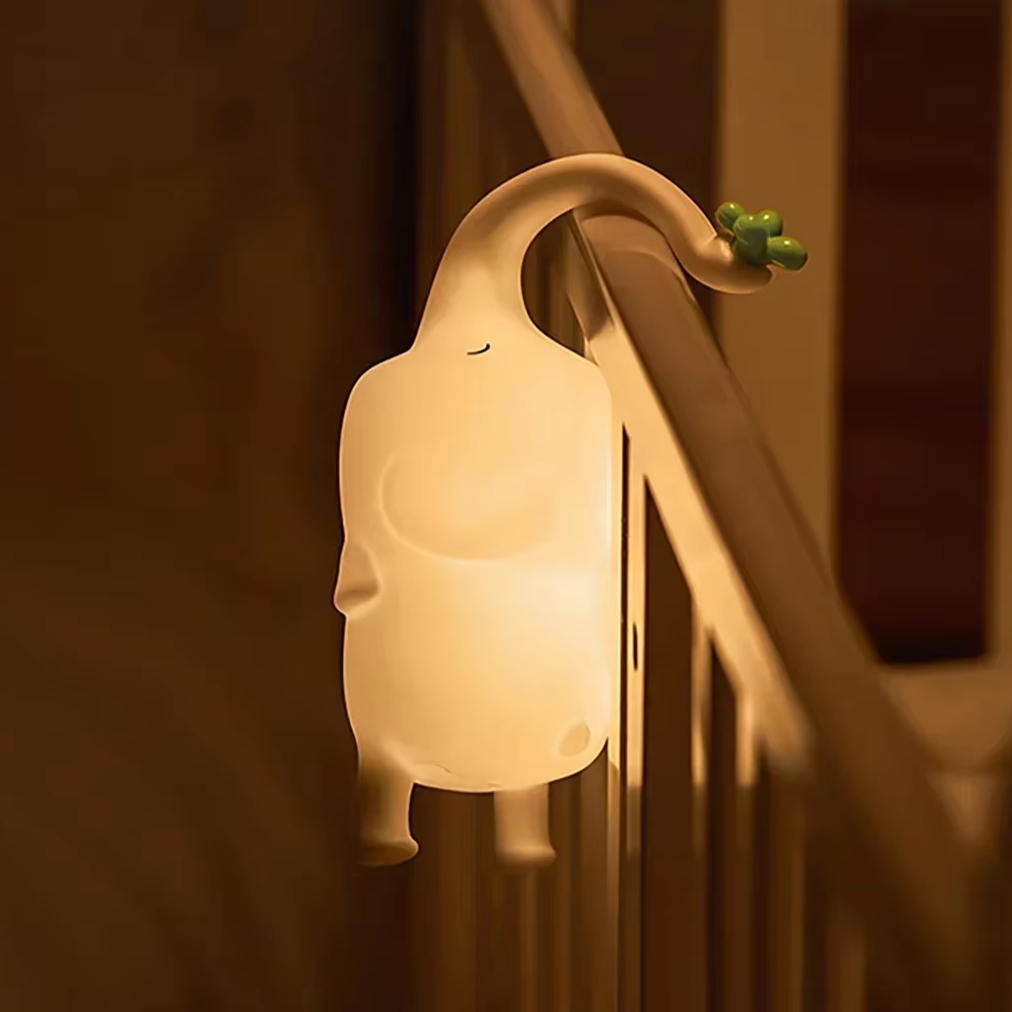 Trunky Touch-Sensitive Silicone Nightlight
