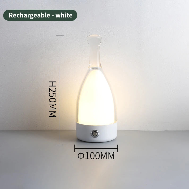 Wine Bottle-Inspired Ambient Light with Bluetooth Speaker