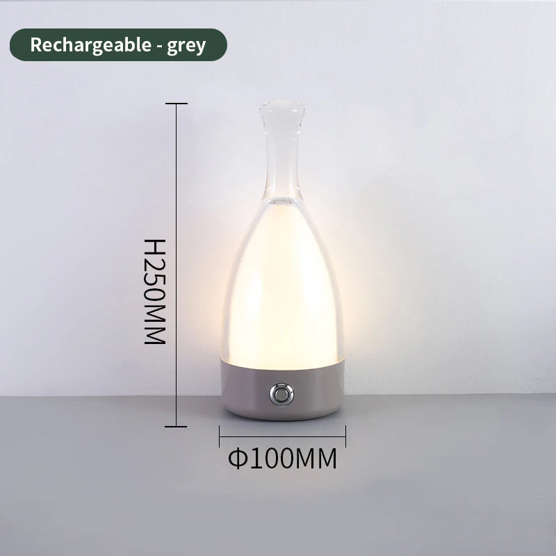 Wine Bottle-Inspired Ambient Light with Bluetooth Speaker