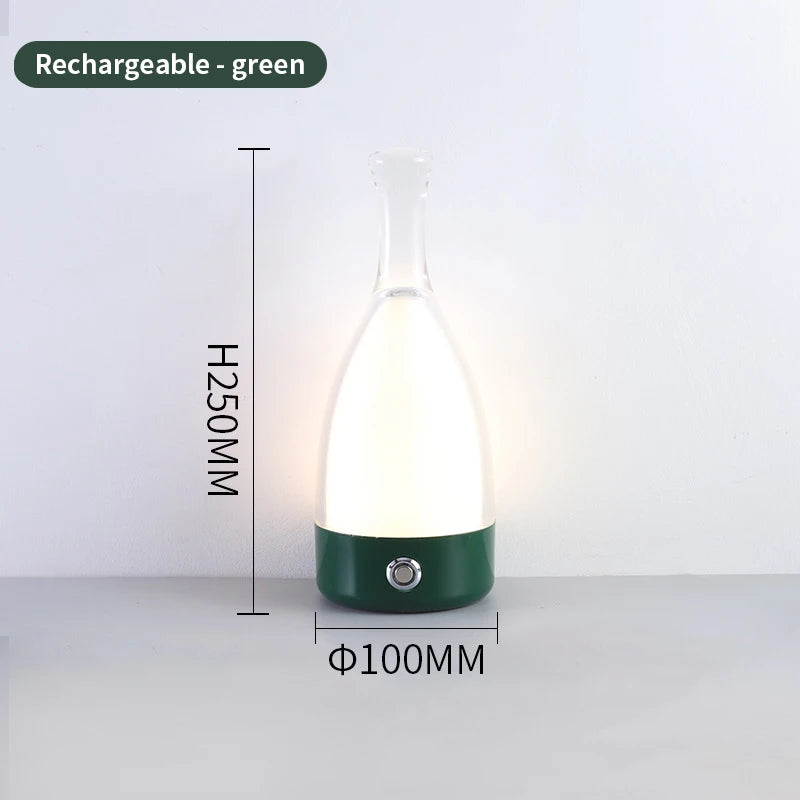 Wine Bottle-Inspired Ambient Light with Bluetooth Speaker