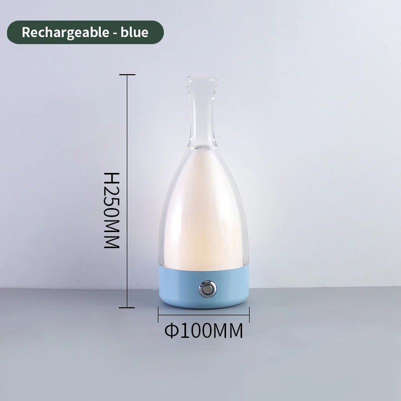 Wine Bottle-Inspired Ambient Light with Bluetooth Speaker