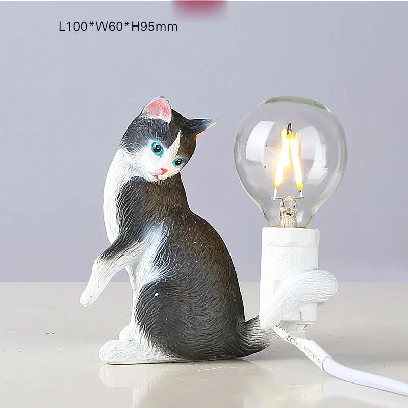 Cat Lamp Table Lamp lifestyle product view