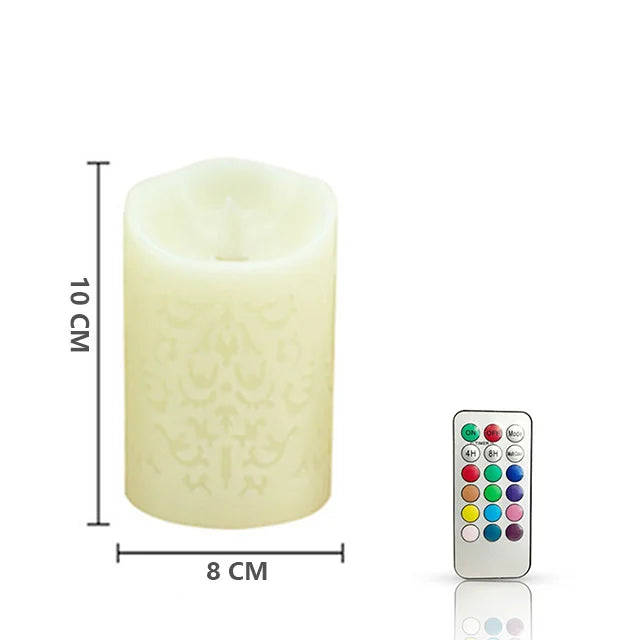 LED Candle Light Color-Changing Remote Control lifestyle product view