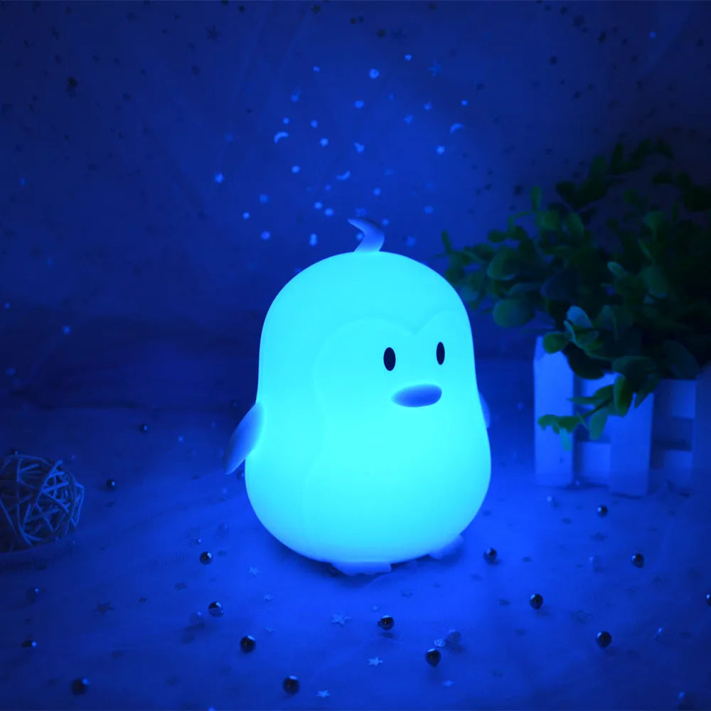 Adorable Penguin RGB Nightlight