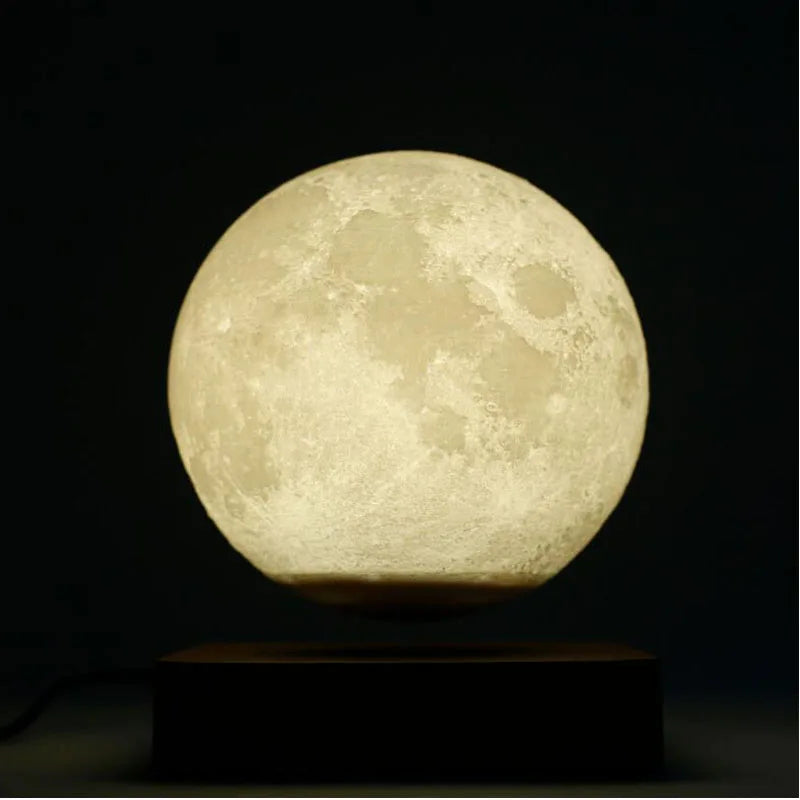 Levitating 3D Moon Lamp