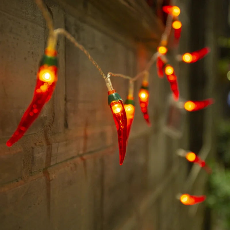 Red Chili String Lights