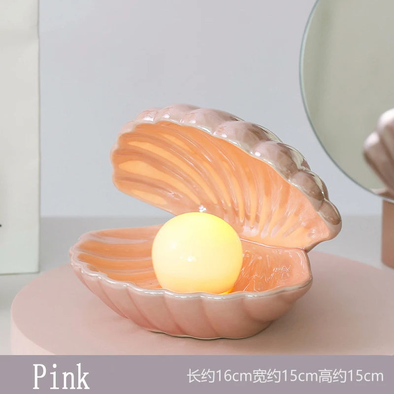 Pear Novelty Animal ceramic desk lamp for soft bedroom ambience