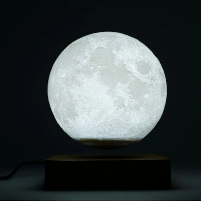 Levitating 3D Moon Lamp