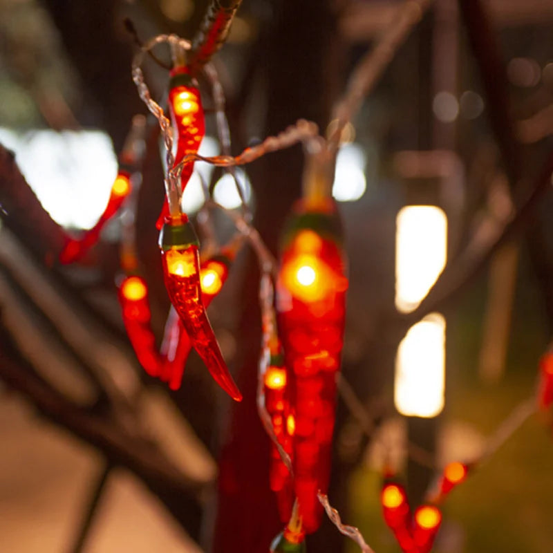 Red Chili String Lights