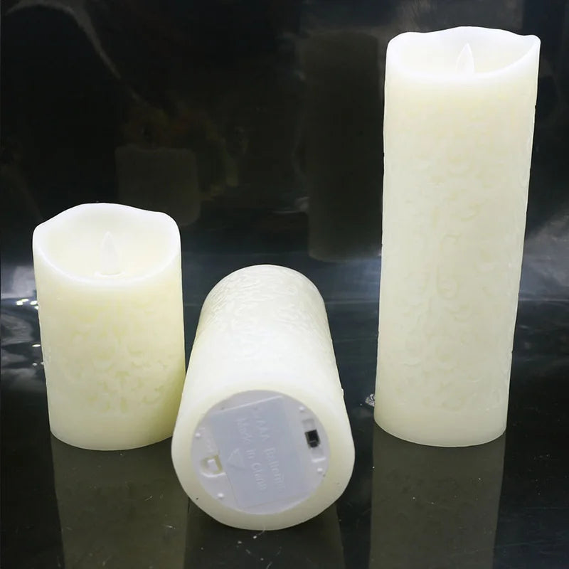 LED Candle Light Color-Changing Remote Control decorative lighting detail