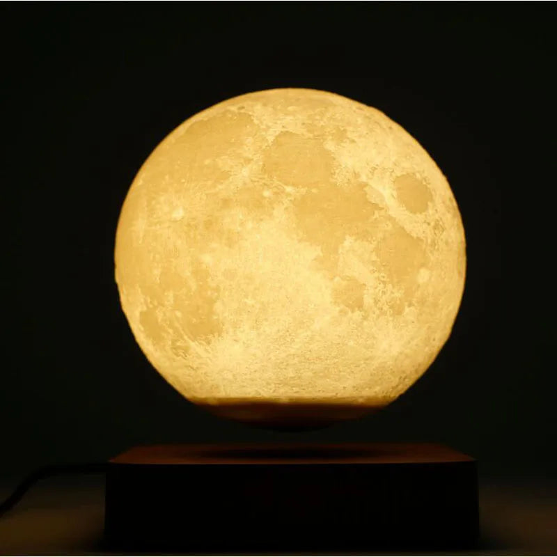 Levitating 3D Moon Lamp
