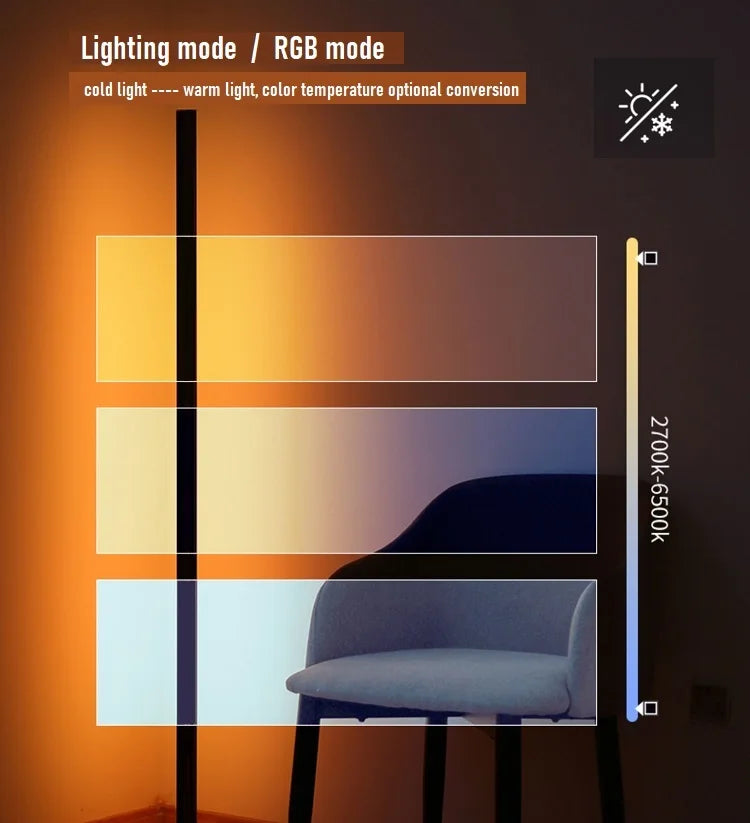 Luminous RGB Outdoor Wall Light
