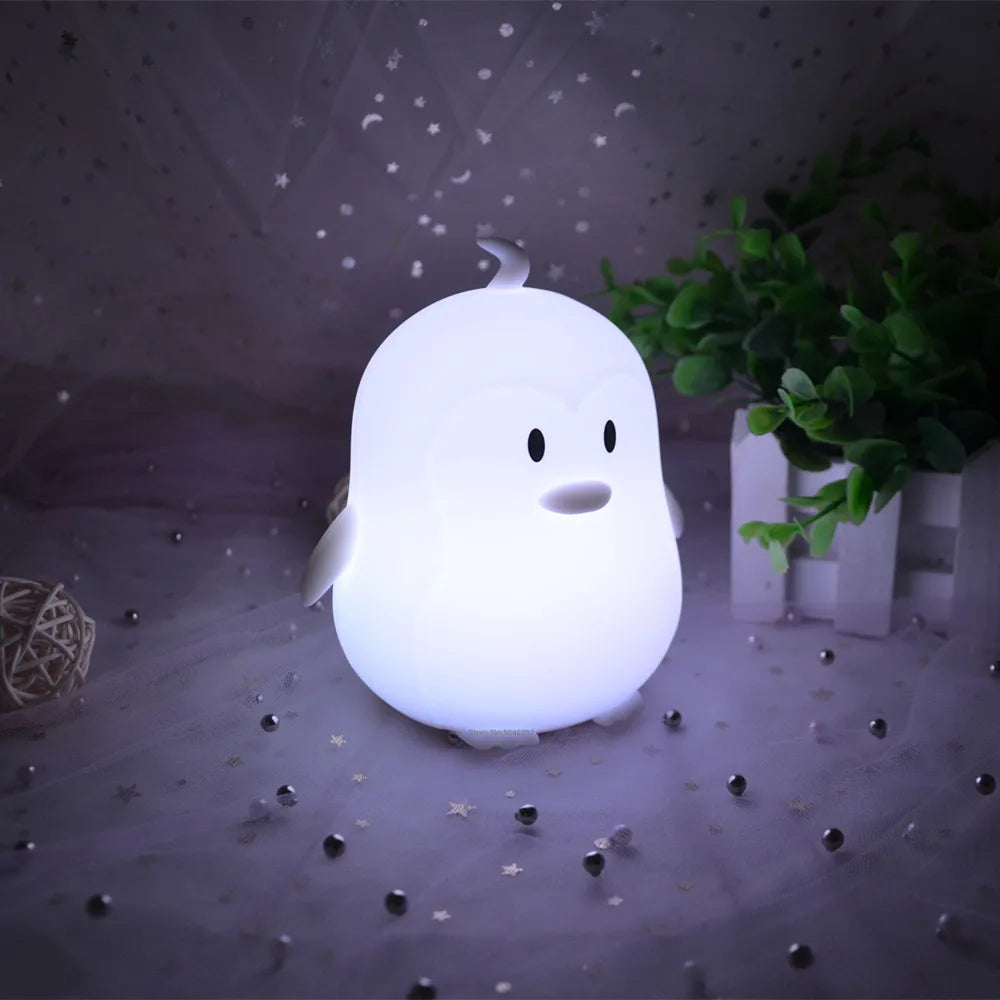 Adorable Penguin RGB Nightlight