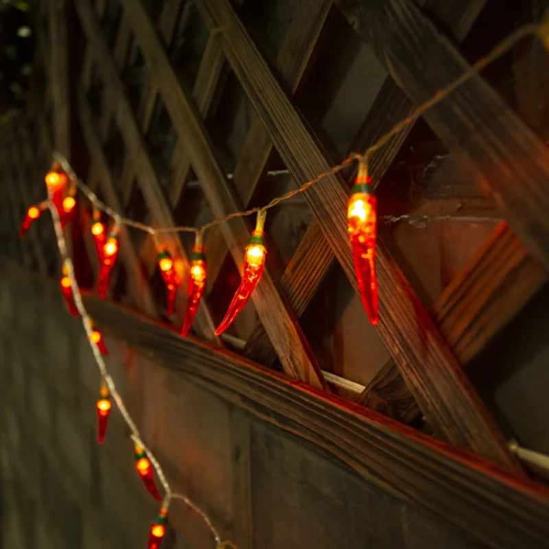 Red Chili String Lights