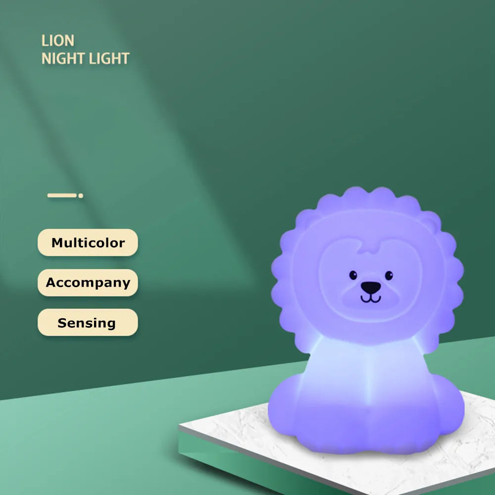 Lion Silicone Nightlight