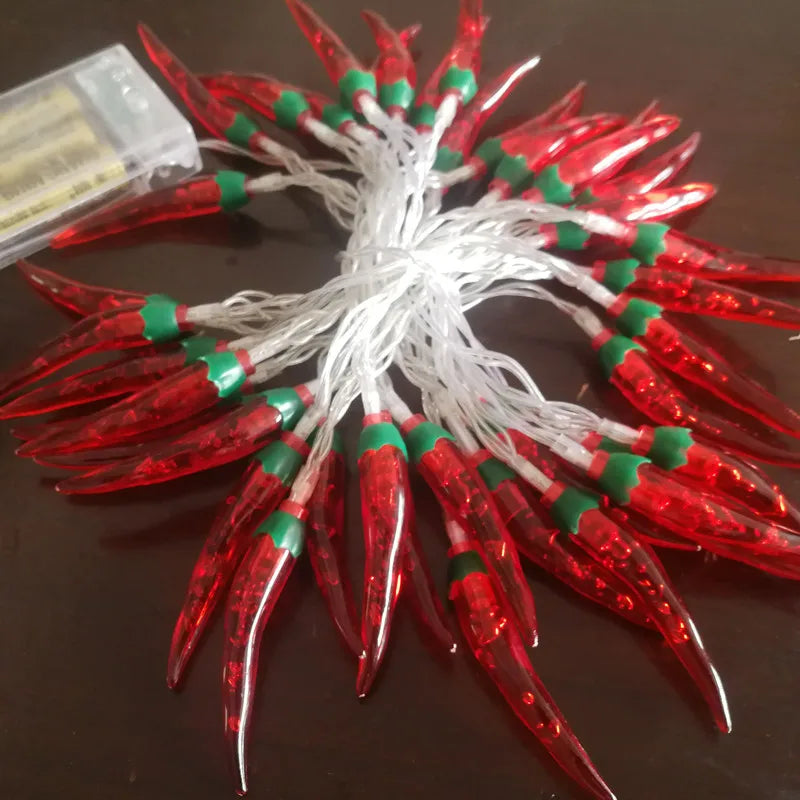 Red Chili String Lights