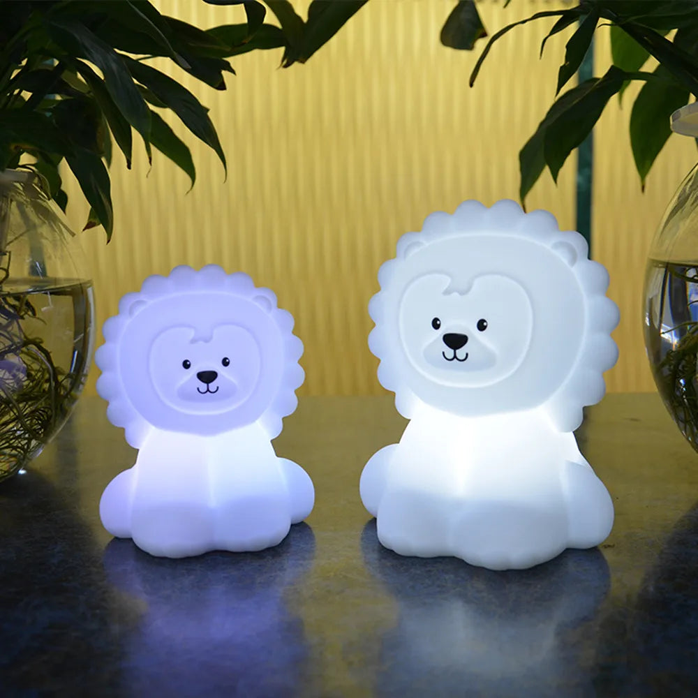 Lion Silicone Nightlight