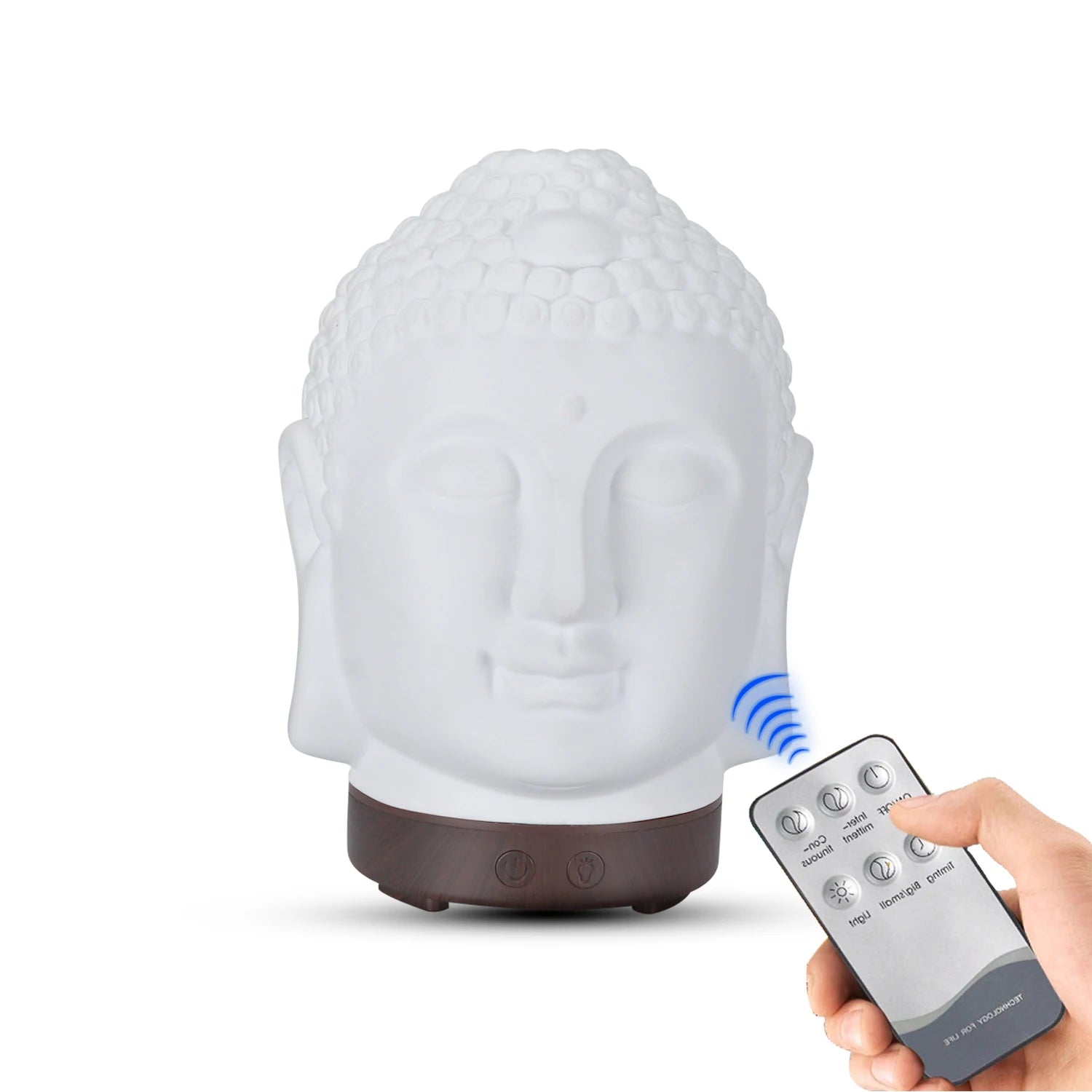 Wood Humidifier Night Light Color-Changing Remote Control variant product view