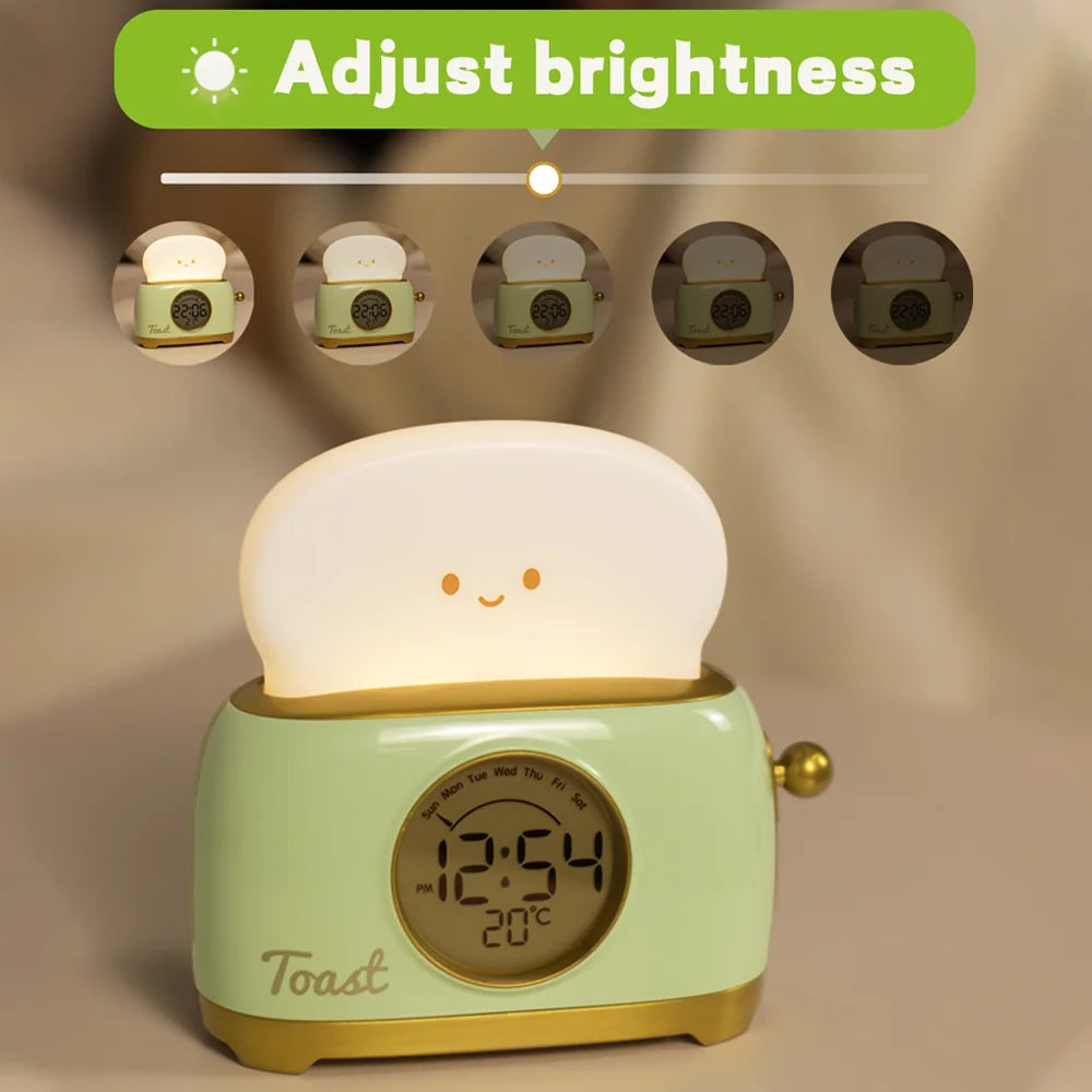 ToastiGlow Alarm Clock