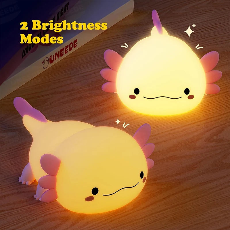 Axolotl Silicone Nightlight