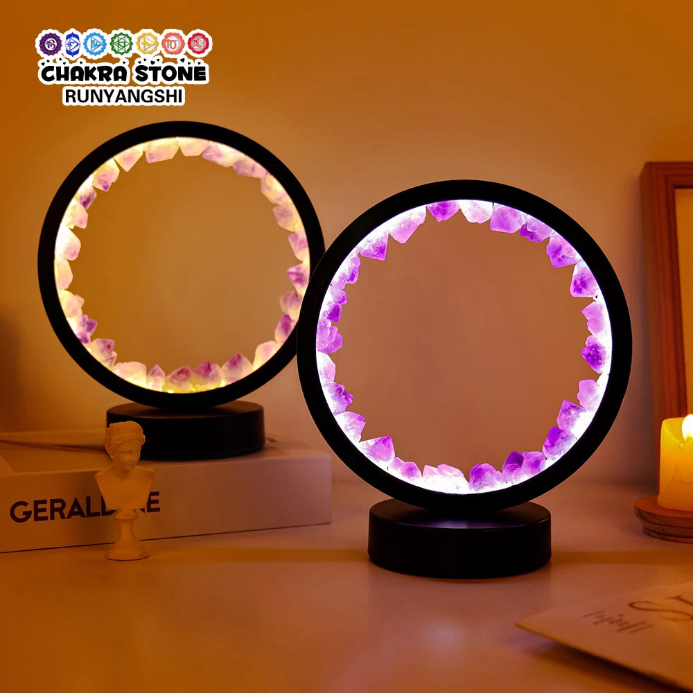 Crystal Cube Novelty Animal stone crystal lamp for cozy home ambience