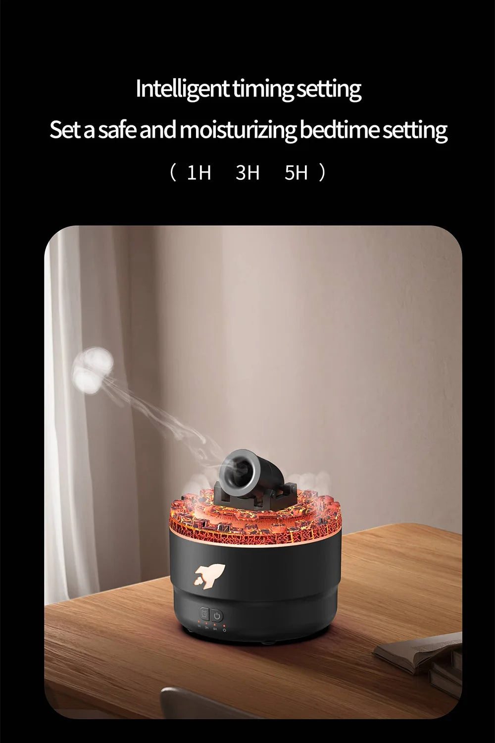 VAPORFIRE Cannon Humidifier and Light