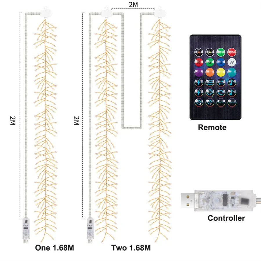 Smart RGB Firecracker Lights