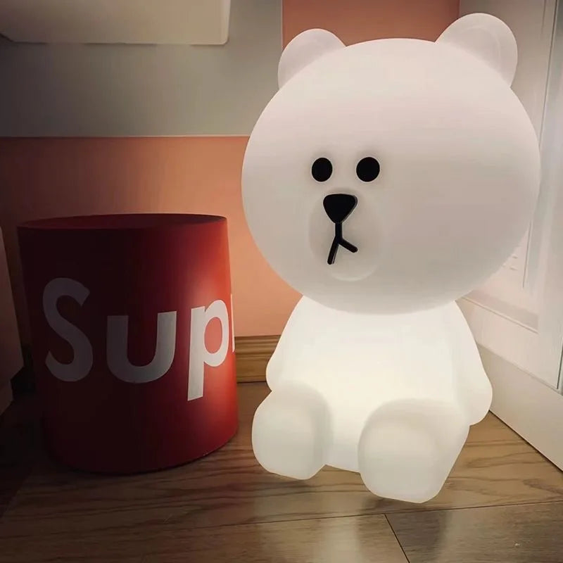 Huggable Bear Nightlight – Soft Glow for Cozy Evenings