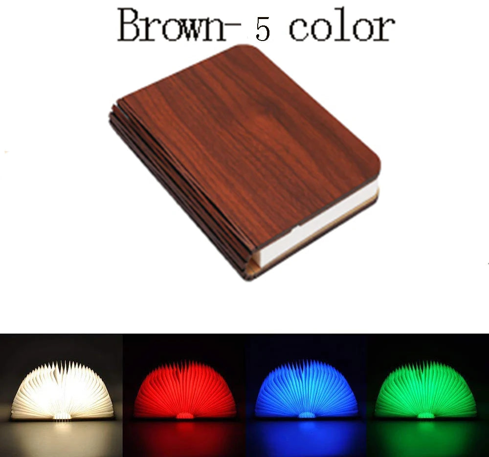 LuminFold Book Night Light