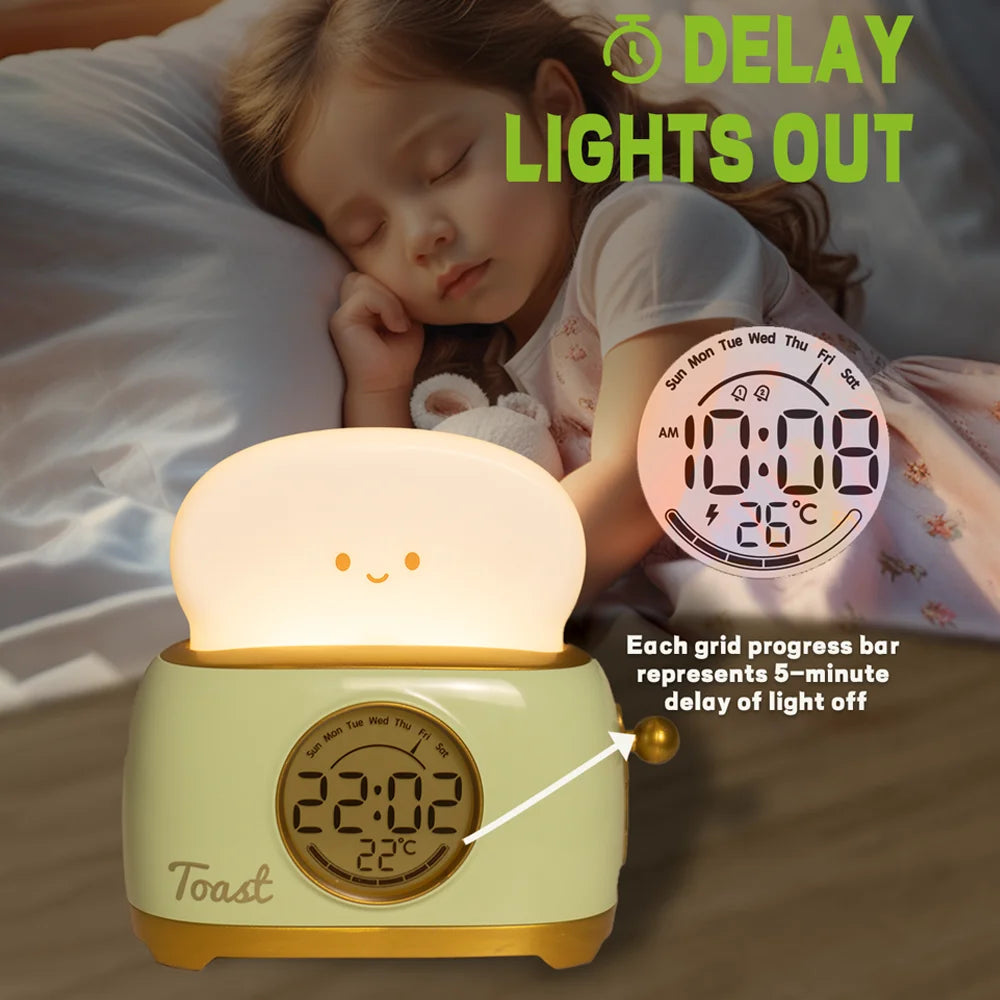 ToastiGlow Alarm Clock
