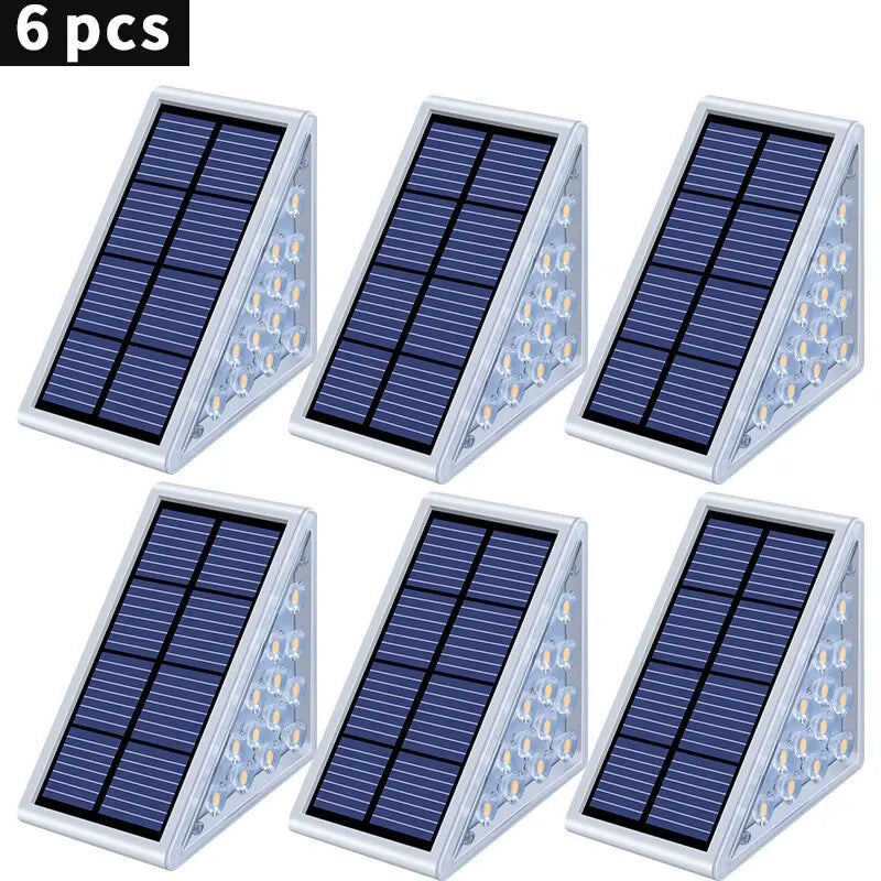 Solar-Powered Outdoor Stair Lights
