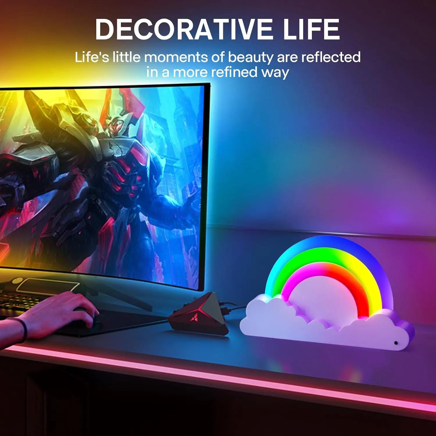 Rainbow Cloud Ambient Light