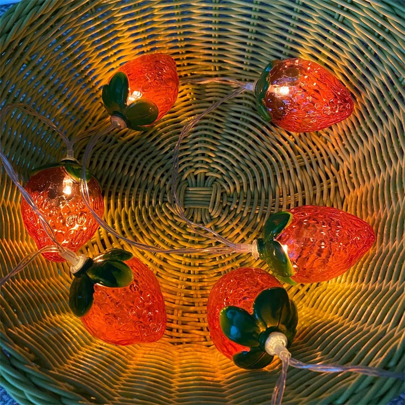Strawberry String Lights