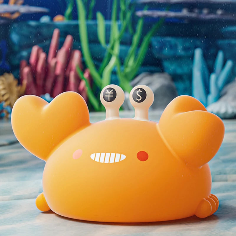 Money Crab Silicone Nightlight
