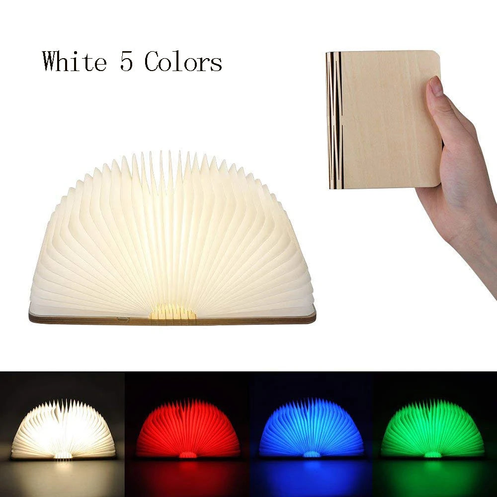 LuminFold Book Night Light