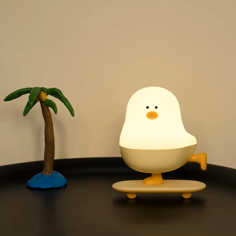 Skater Chick Silicone Night Light