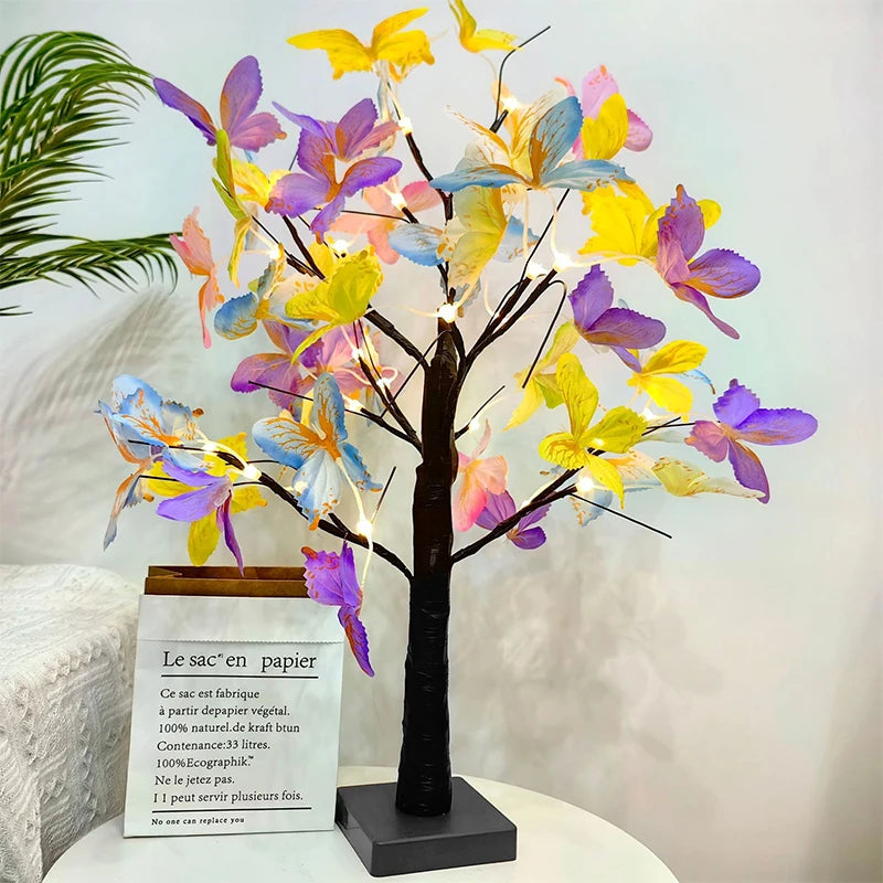 Butterfly Blossom LED Tree Lamp