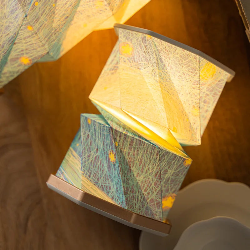 Origami Folding Paper Lamp