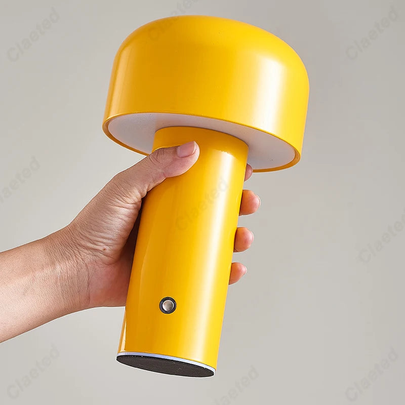 Portable Stylish Mushroom Lamp – USB Rechargeable & Touch Control