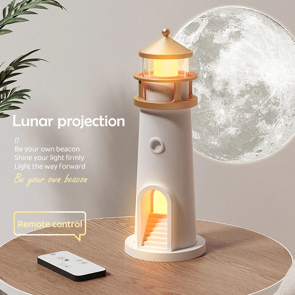 Lighthouse Moon Projection Nightlight