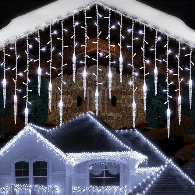 Window Curtain Fairy String Lights Touch Control Dimmable lifestyle product view