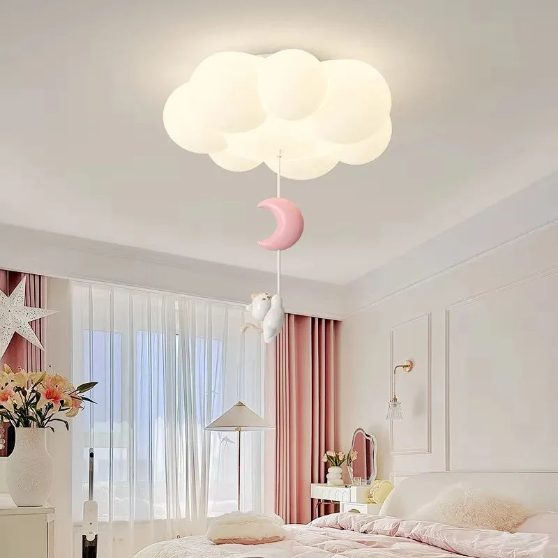 Rabbit Flower Wall Light Remote Control shown as soft ambient home lighting