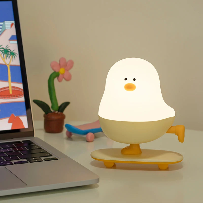 Skater Chick Silicone Night Light