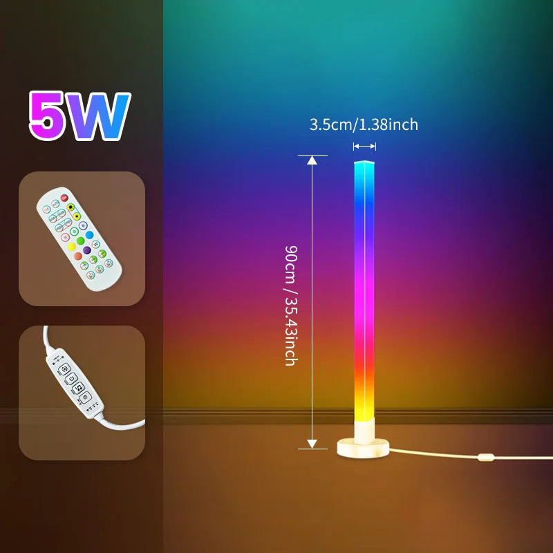 LUMINA BEAM – Smart RGB Floor & Table Lamp with Music Sync