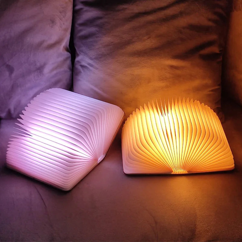 LuminFold Book Night Light