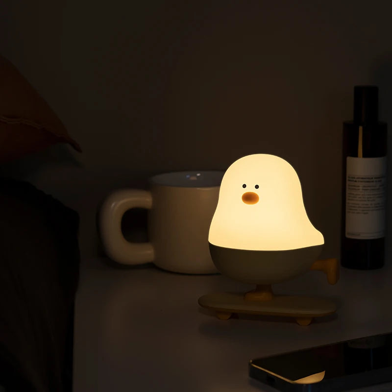 Skater Chick Silicone Night Light